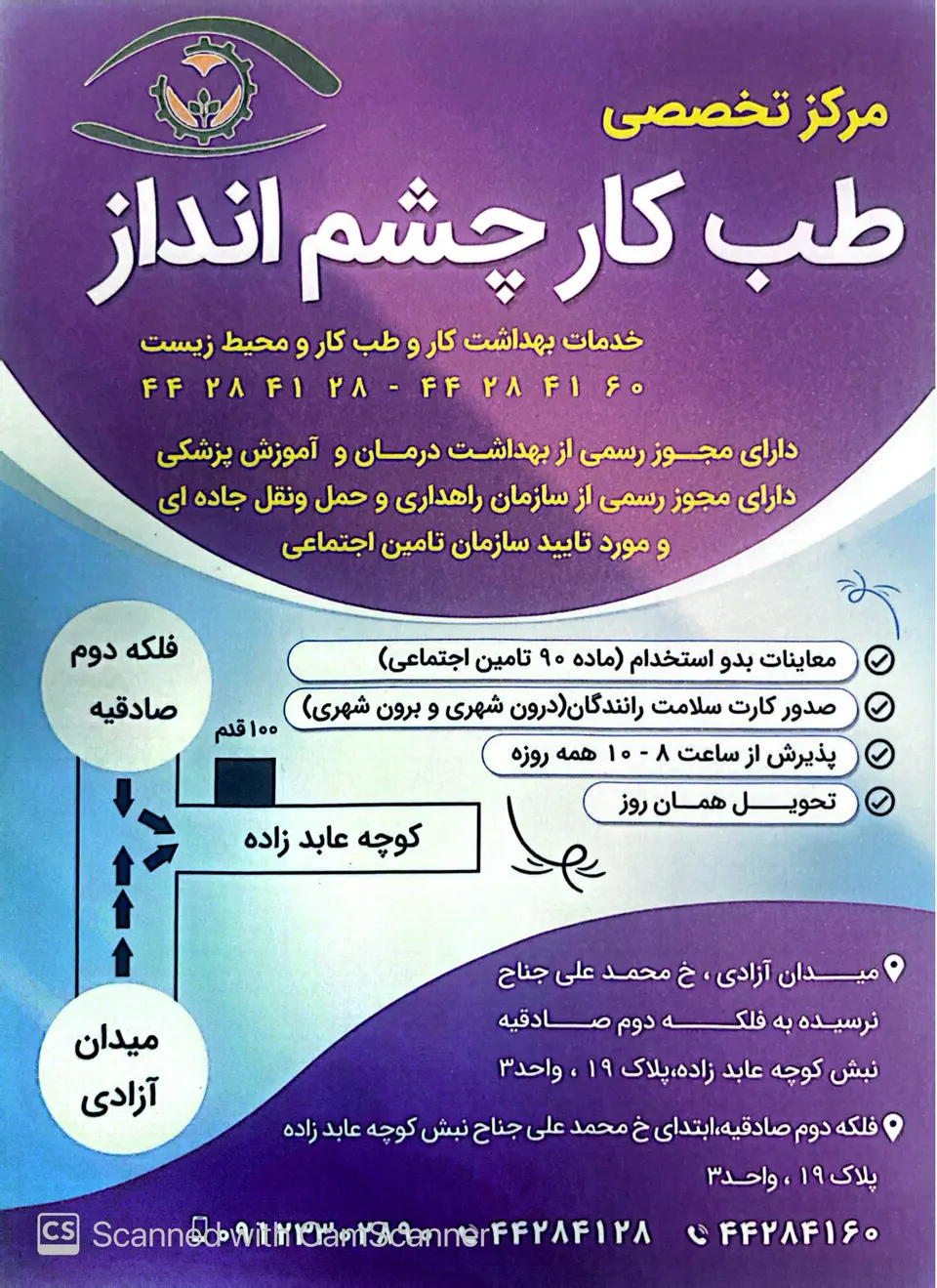 طب کار چشم انداز
