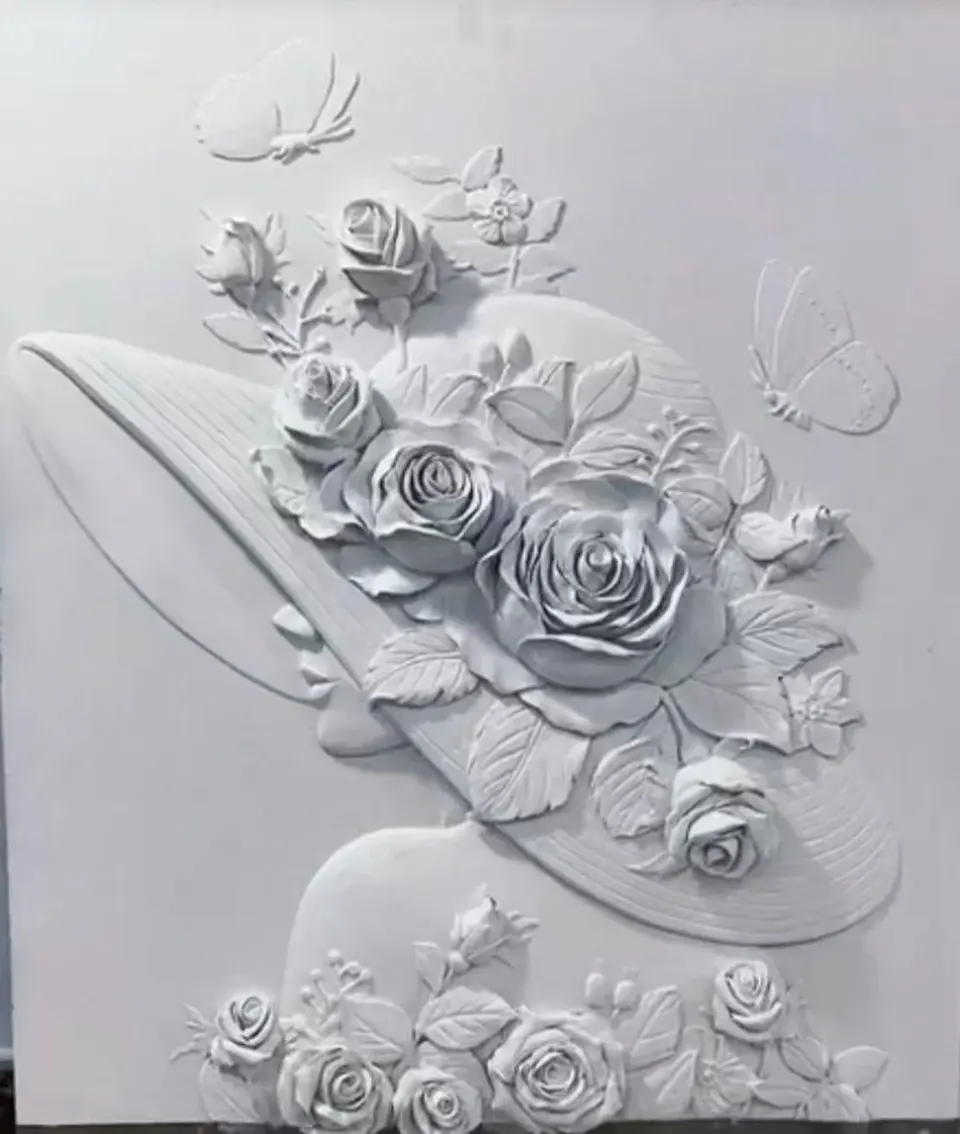 گروه هنری آشین ، نقش برجسته و گچبری مدرن