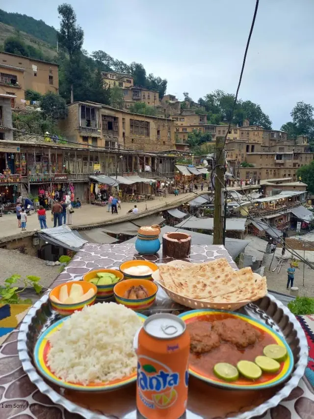 سفره خانه سنتی باران در ماسوله