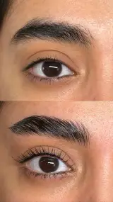 لیفت مژه لیفت و تینت ابرو اصلاح ابرو