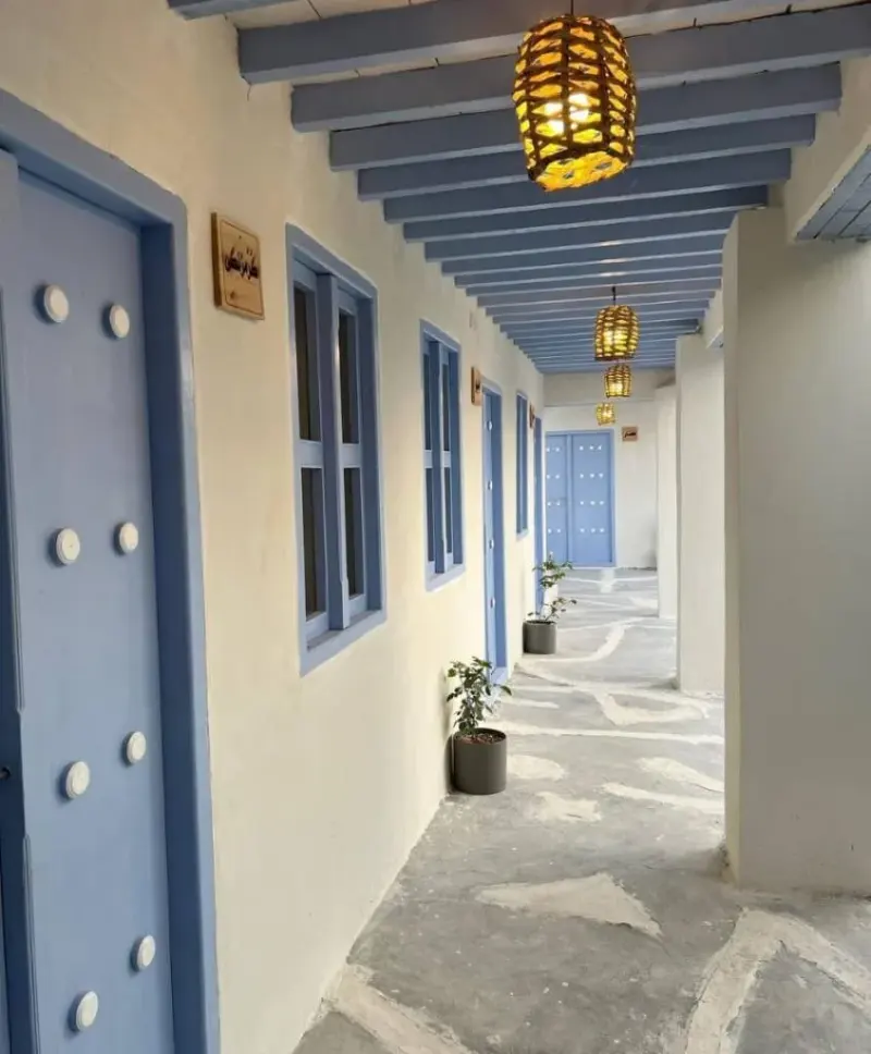 اقامتگاه گل ابریشم در رمکان قشم