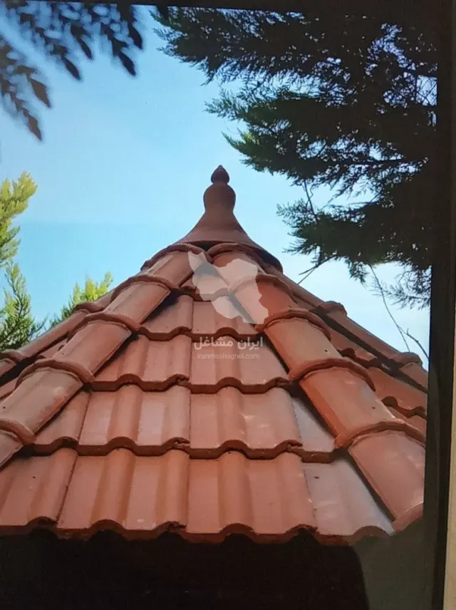 طراحی و اجرای سقف شیروانی شیب دار باران در نوشهر