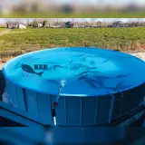 ساخت استخر فایبرگلاس پرورش ماهی شیلکار در رشت