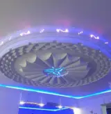 گچکاری و نور مخفی و راویز کاری دلیر در رشت