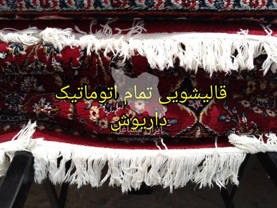 قالیشویی تمام اتوماتیک داریوش در استانه اراک