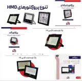 نمایندگی فروش محصولات روشنایی حامد تجارت HMD رفیعی در اهواز