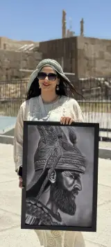 سفارش نقاشی آرزوملک فر