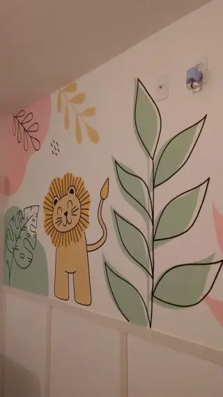 نقاشی دیواری حسینی