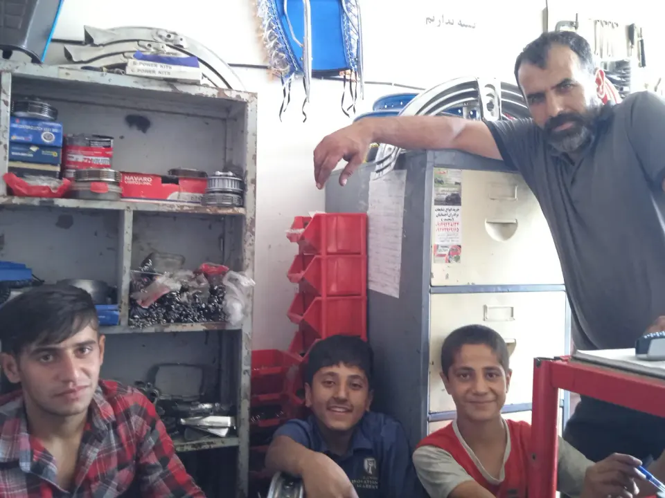 تعمیرگاه موتور سیکلت آسو کراس