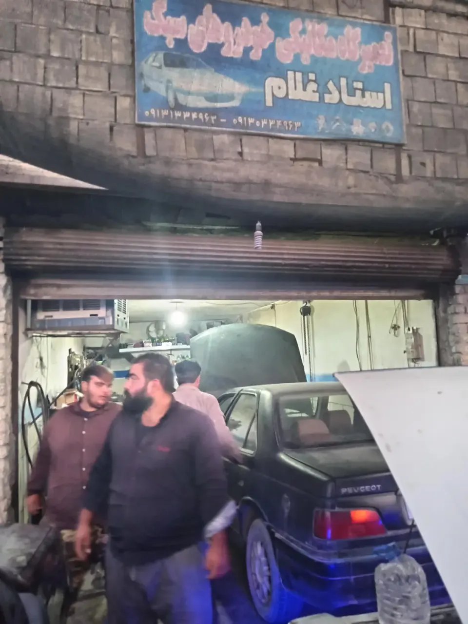 تعمیرگاه مکانیکی خودروهای سبک استاد غلام