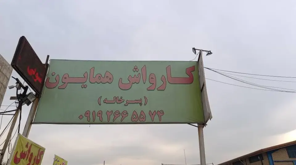 کارواش همایون (پسرخاله)