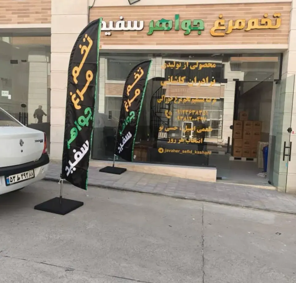 فروشگاه تخم مرغ جواهرسفید