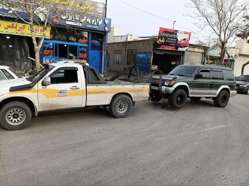 یدک کش امدادخودرو ماهان مشهد