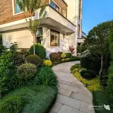 اجرای محوطه و مهندسی فضای سبز صفر تا صد گروه دیپو در لنگرود