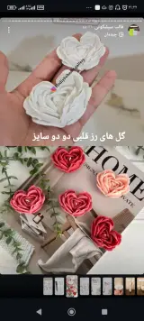 سنگ مصنوعی و شمع خانه لوکس