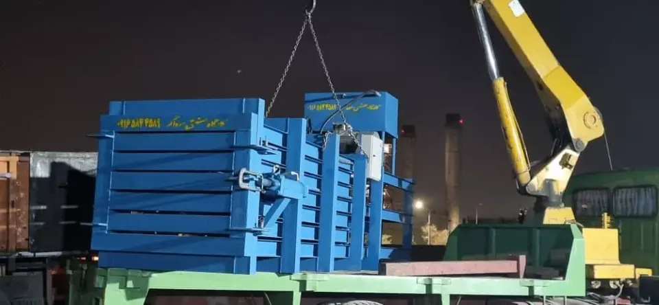 ساخت دستگاه پرس کارتن کارون پرس در اهواز
