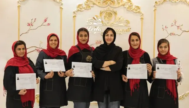 سالن زیبایی لیلا احمدی در نجف آباد