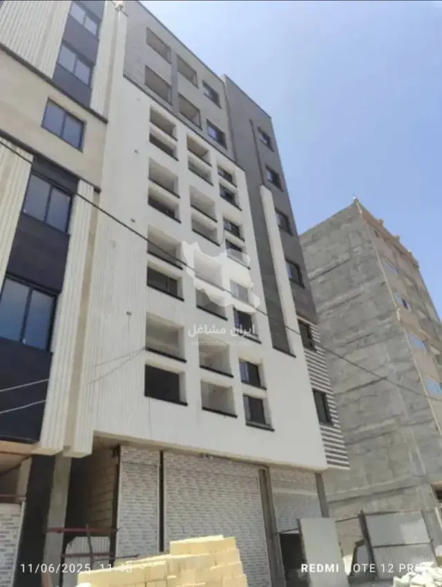 نماکاری سنگ کاری ساختمان یزدانی در شهرکرد