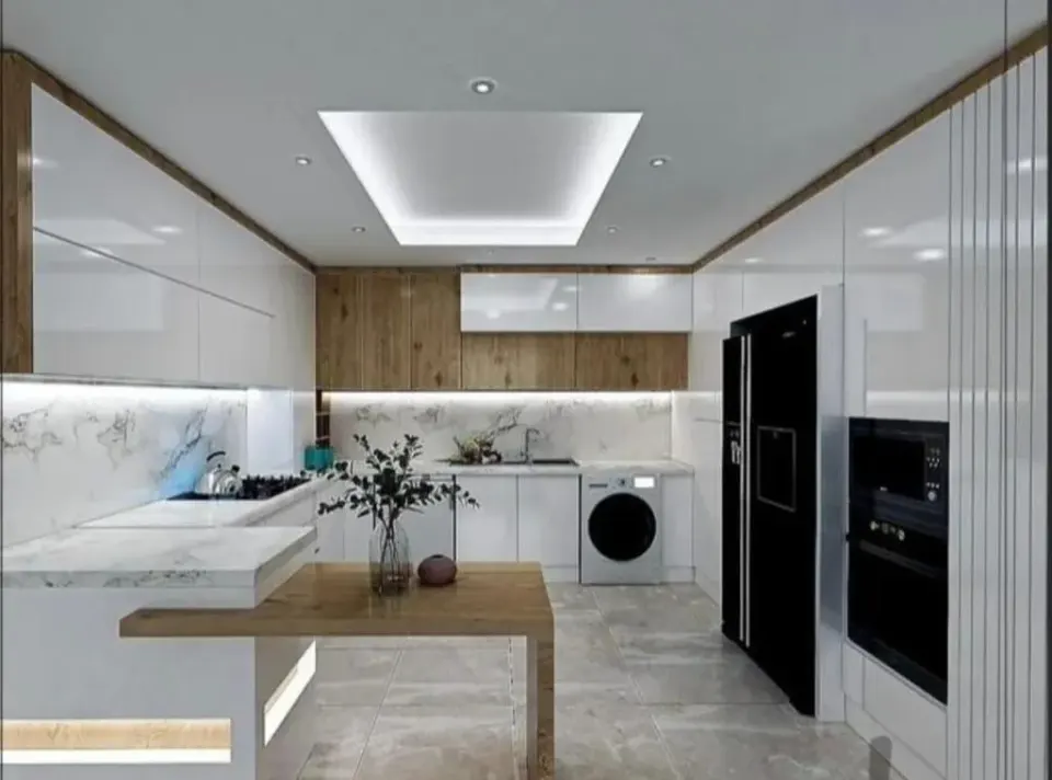 طراحی و اجرای کابینت و کمددیواری و سرویس خواب وست TV شاهان در تبریز