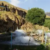 اقامتگاه بومگردی تخت سلیمان کسری در آذربایجان غربی