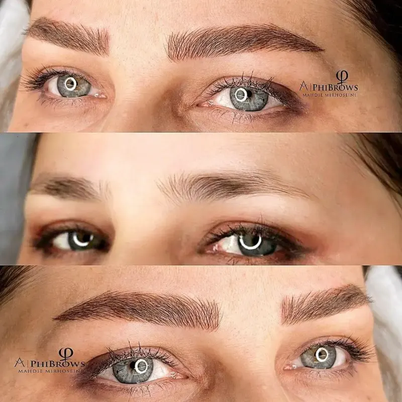 آرایش دائم مهدیه میرحسنی
