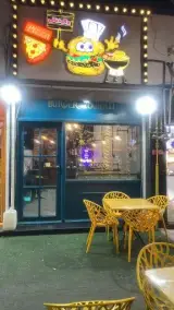 فست فود برگر زغالی
