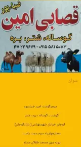 قصابی امین