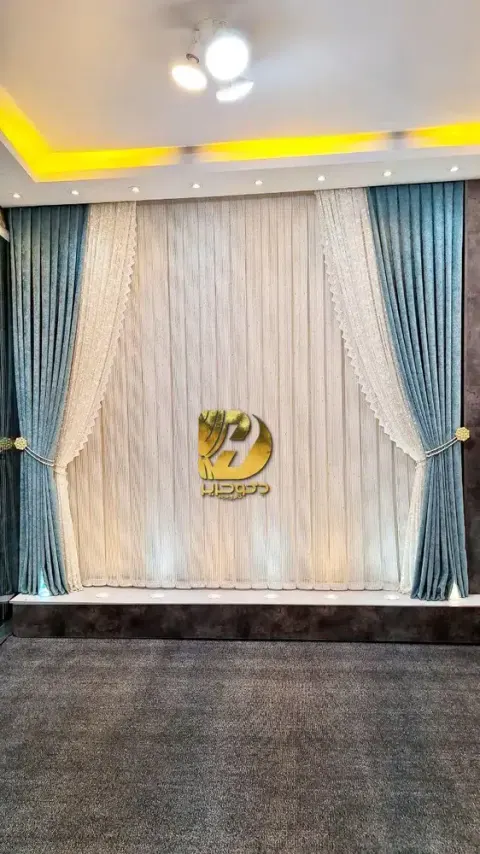 گالری پرده دکو حریر