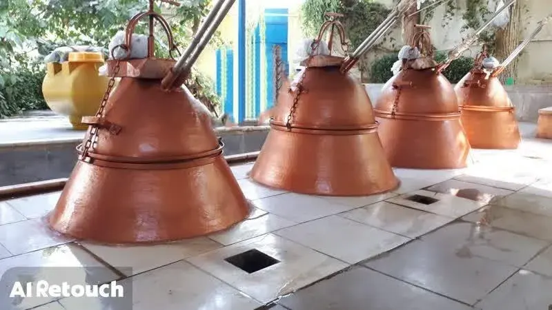 گلاب دوآتشه عرقیجات گیاهی ومعجون شمیم گل