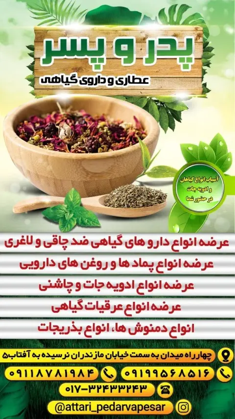 عطاری پدر و پسر