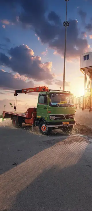 امداد خودور جرثقیل 505