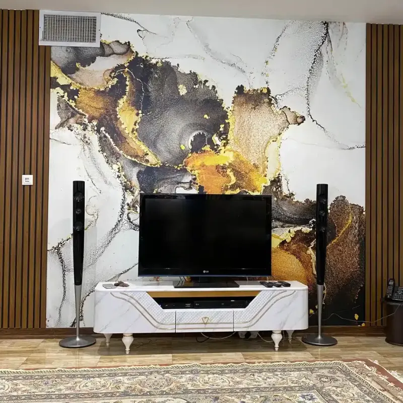 شهر کاغذ دیواری پوستر سه بعدی