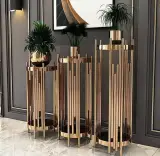 مدرن استیل میز نهارخوری