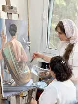 آموزشگاه نقاشی سعادت آباد نور