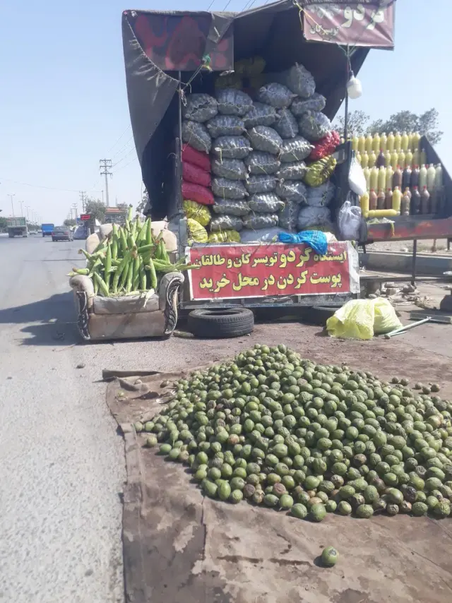 بار فروشی و میوه فروشی. درویش
