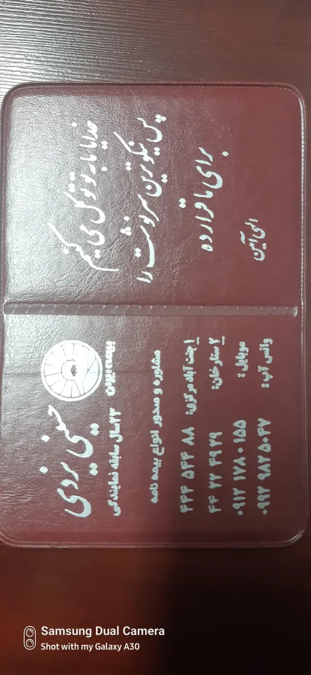 بیمه ایران حسینی یزدی جنت آباد مرکزی پ 266