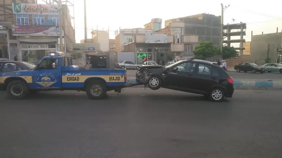 امداد خودرو و یدک کش آزار