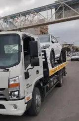 خودروبر کفی و یدک کش چرخگیر بجنورد