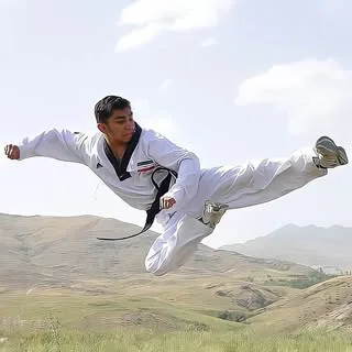 میعادجاوید/ تکواندو/ بدنسازی