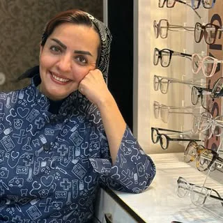 کلینیک چشم نگاه نوین /اپتومتریست فاطمه هاشمی
