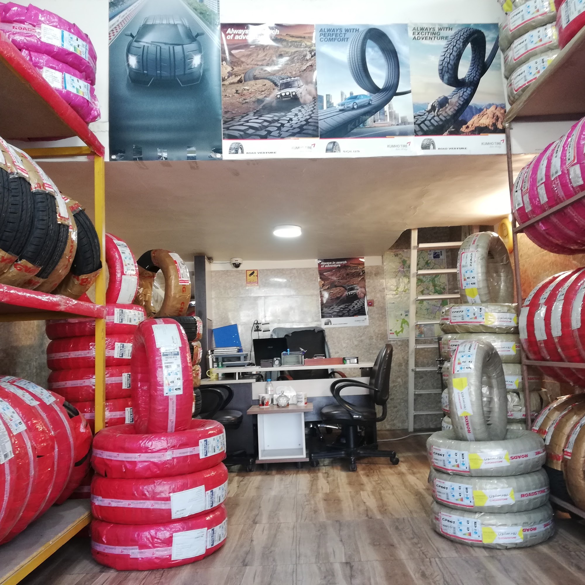 رینگ و لاستیک صحرا