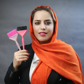خاطره کیانی| رنگ مو|کراتین واحیا|آموزش|شهرکرد