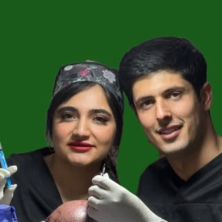 کاشت مو و ابرو تانیا با  ( خانم جمالی و آقای افخمی )  | یزد
