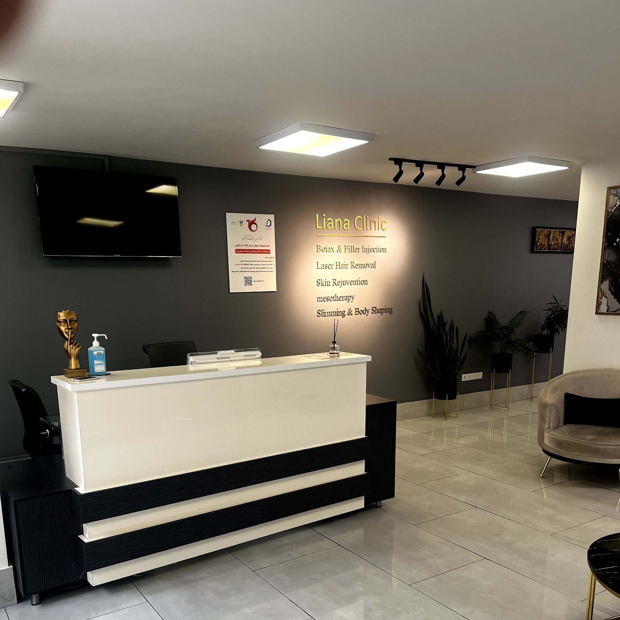 کلینیک زیبایی و لیزر مو های زائد و الکترولیز لیانا