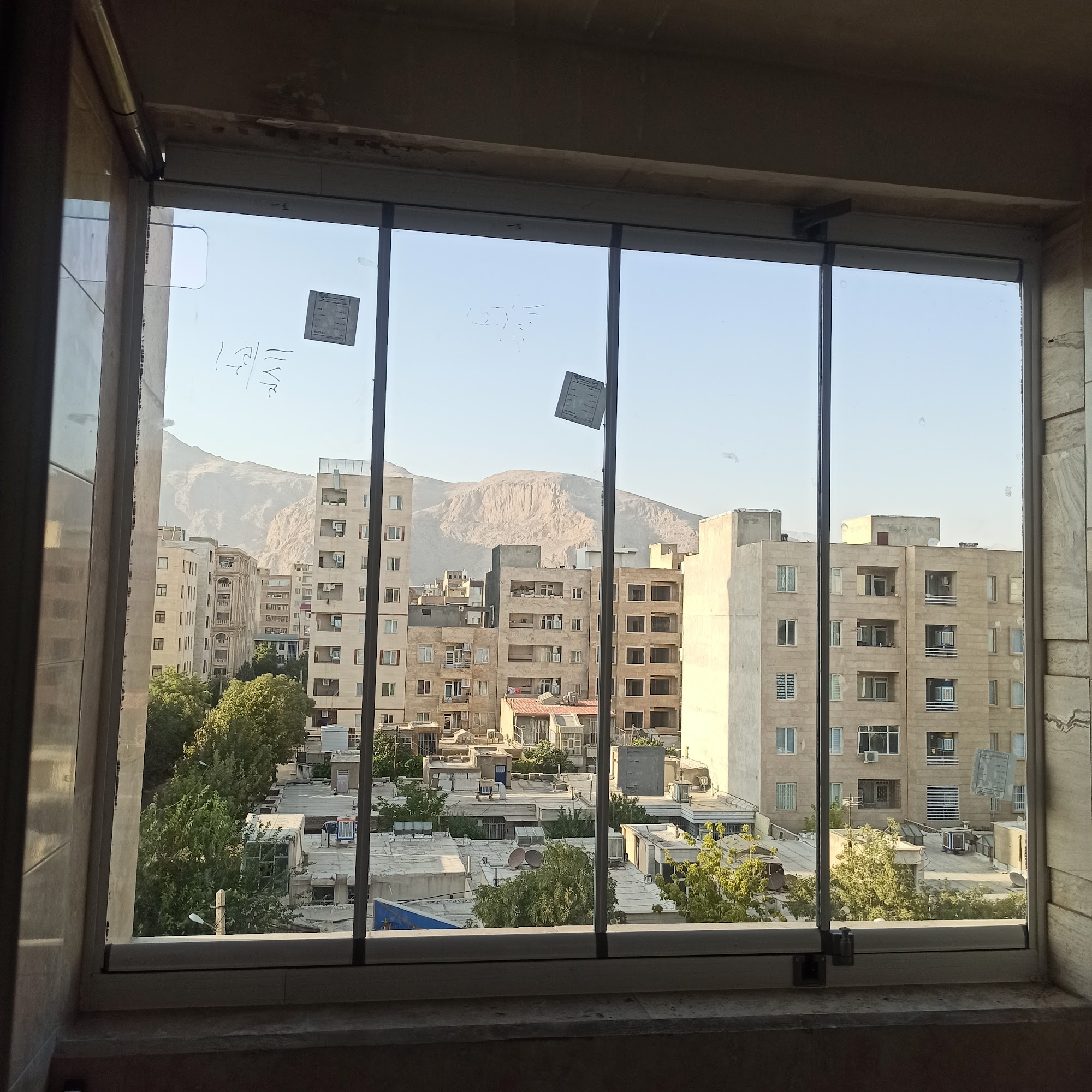شیشه سکوریت چراغی