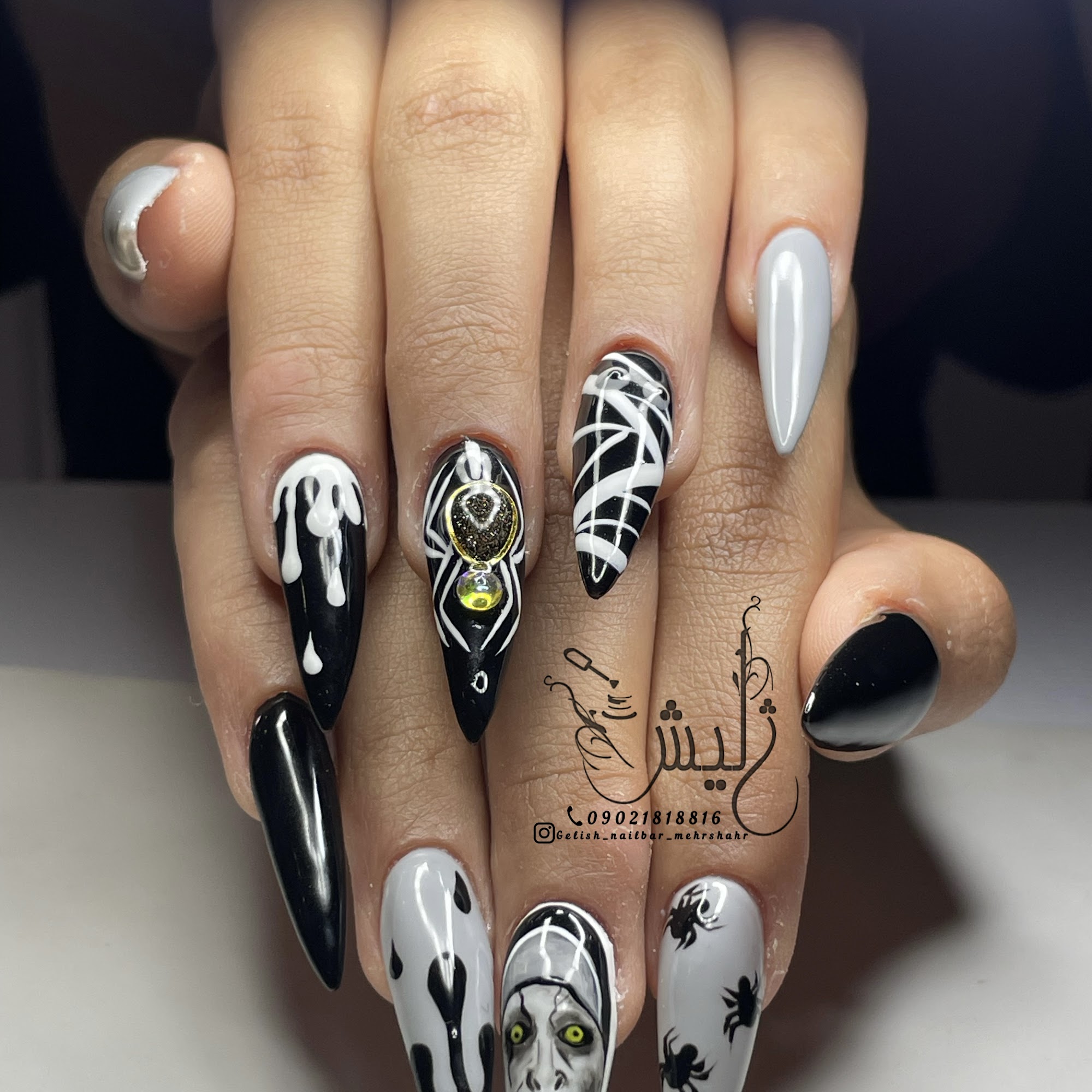 سالن تخصصی ناخن ژلیش نیلبار