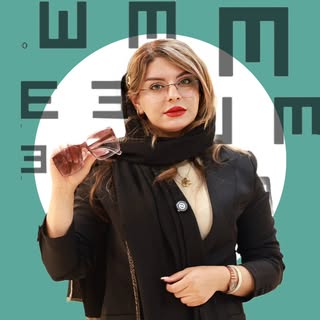 معاینه چشم و عینک نگاه ایوان