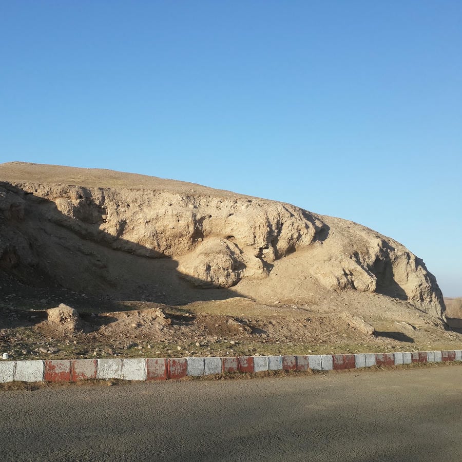 بقایای قلعه تاریخی کورائیم