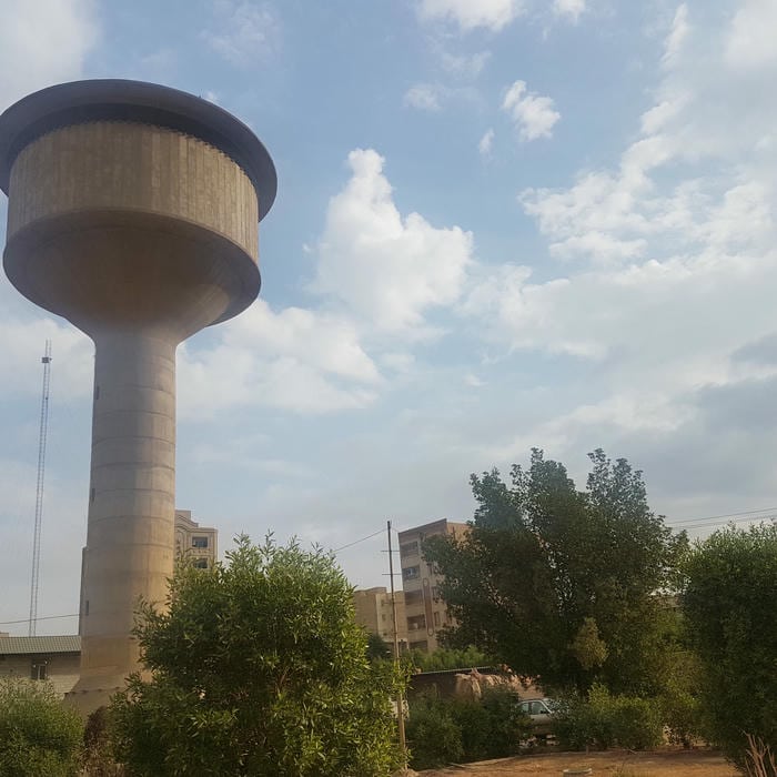 مشترکین آب اهواز-کمپلو منبع سیمانی
