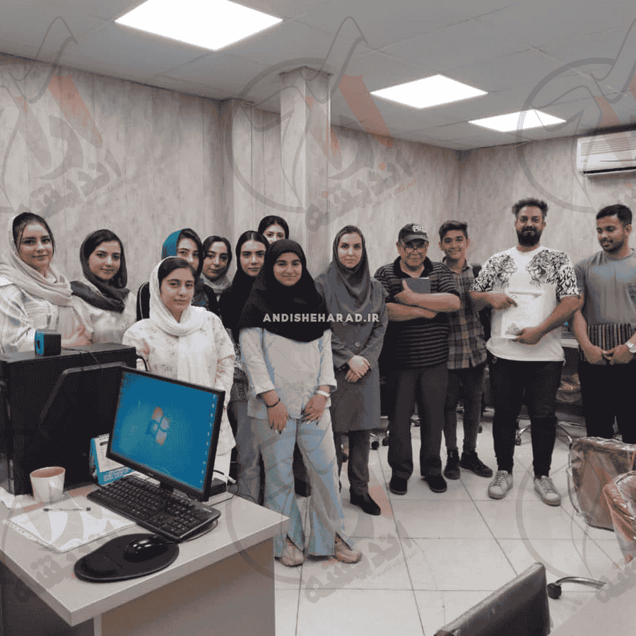 AndisheArad School is the best computer, accounting, acting, writing, graphic and music school in Islamshahr